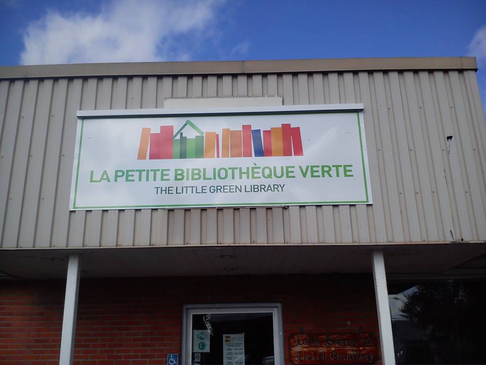 The Little Green Library / The Little Green Library | 4 Rue Lorne, suite 103, Huntingdon, QC J0S 1H0, Canada | Phone: (450) 264-4872