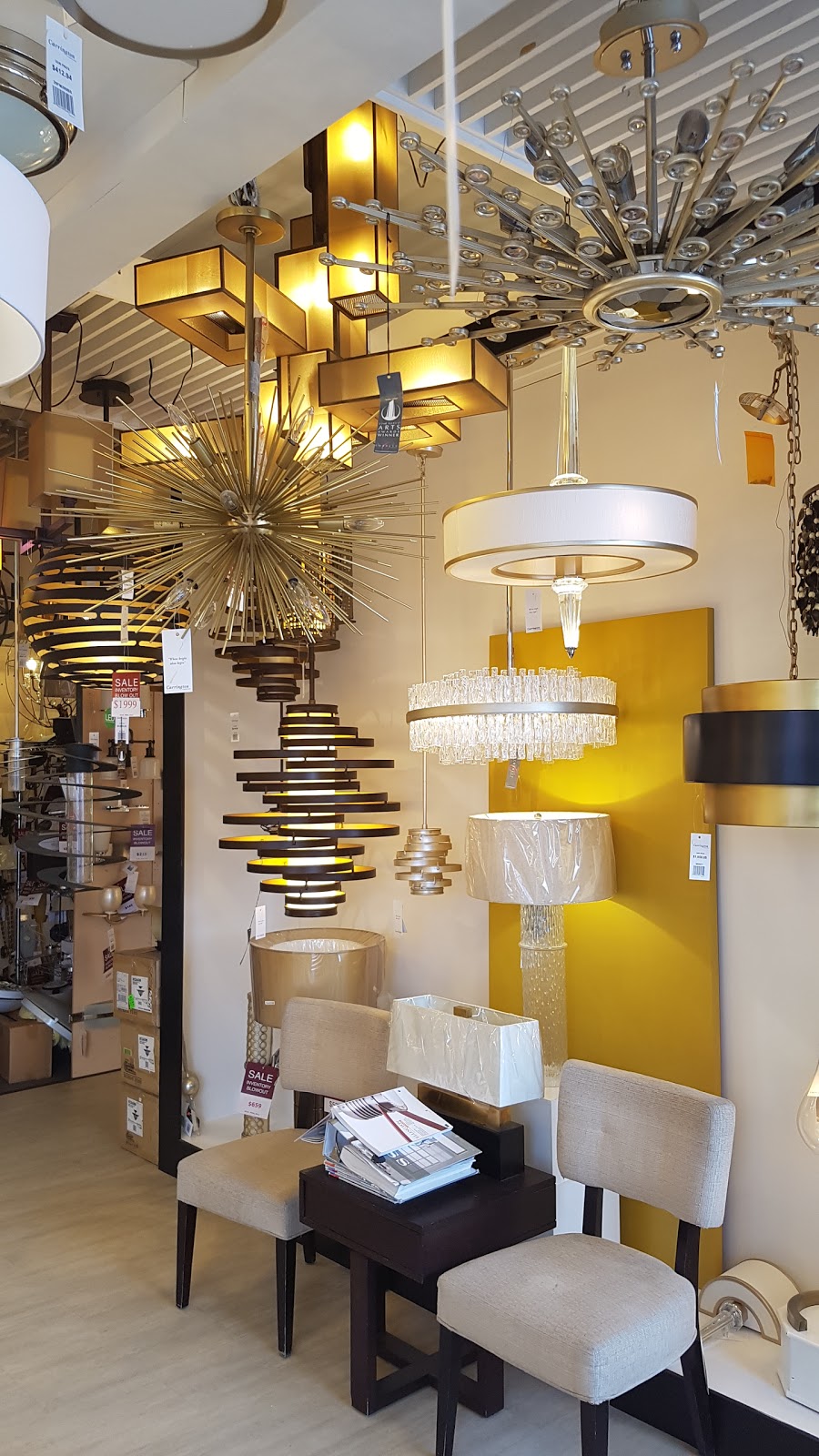 Carrington Lighting | 2513 5 Ave NW, Calgary, AB T2N 0T4, Canada | Phone: (403) 264-5483