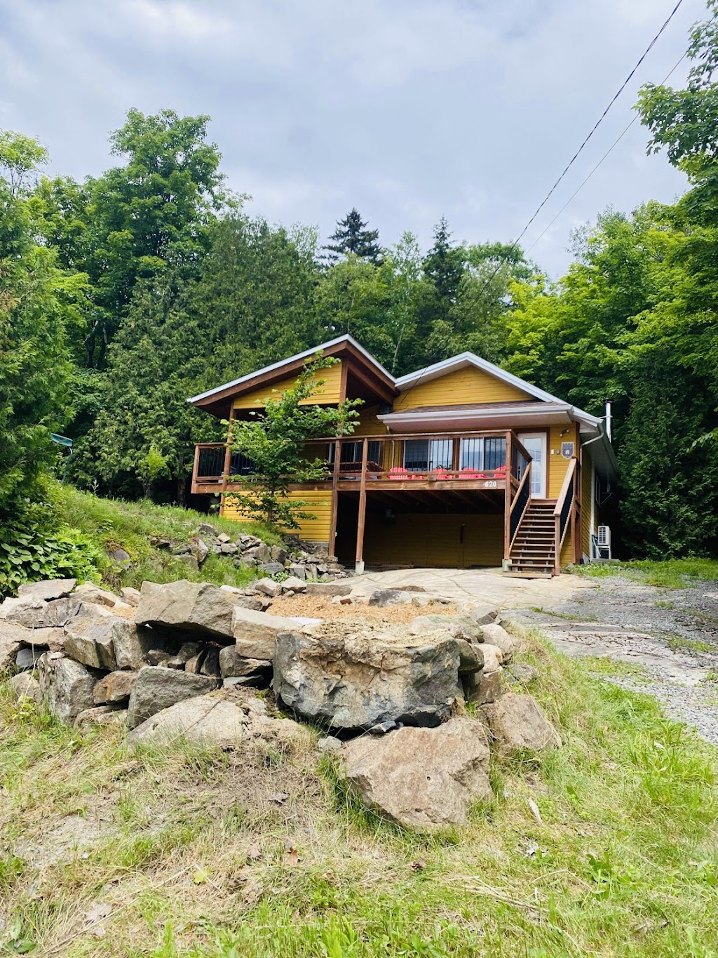 Chalet Le Shack Des Piles | 620 Chem. du Lac-des-Piles, Grand-Mère, QC G9T 0B5, Canada | Phone: (418) 906-5414