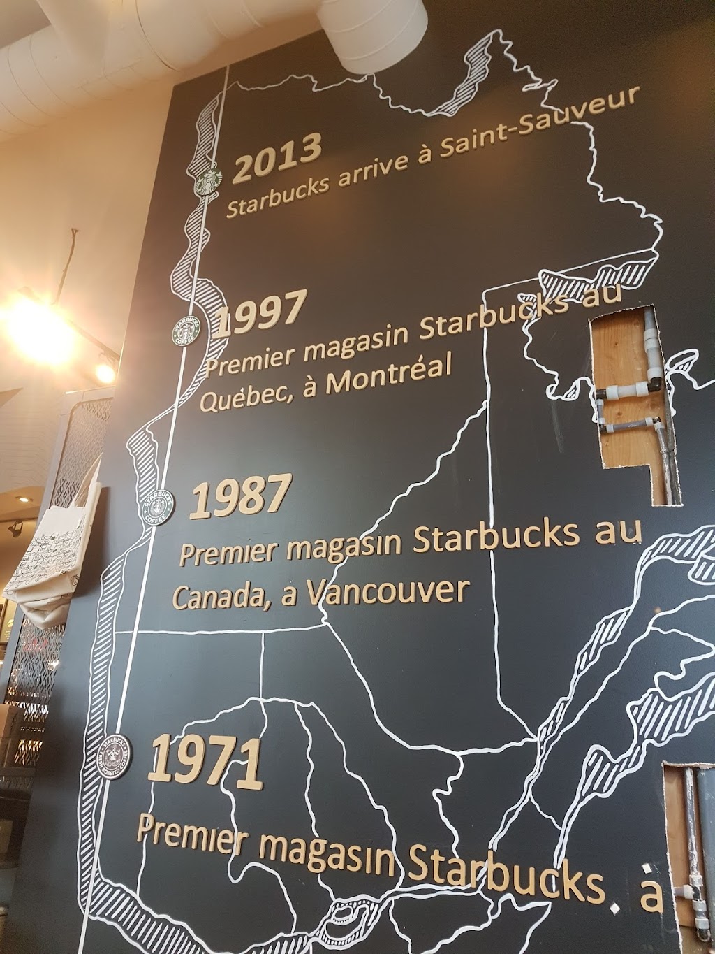 Starbucks | 75 Av. de la Gare, Saint-Sauveur, QC J0R 1R6, Canada | Phone: (450) 227-5941