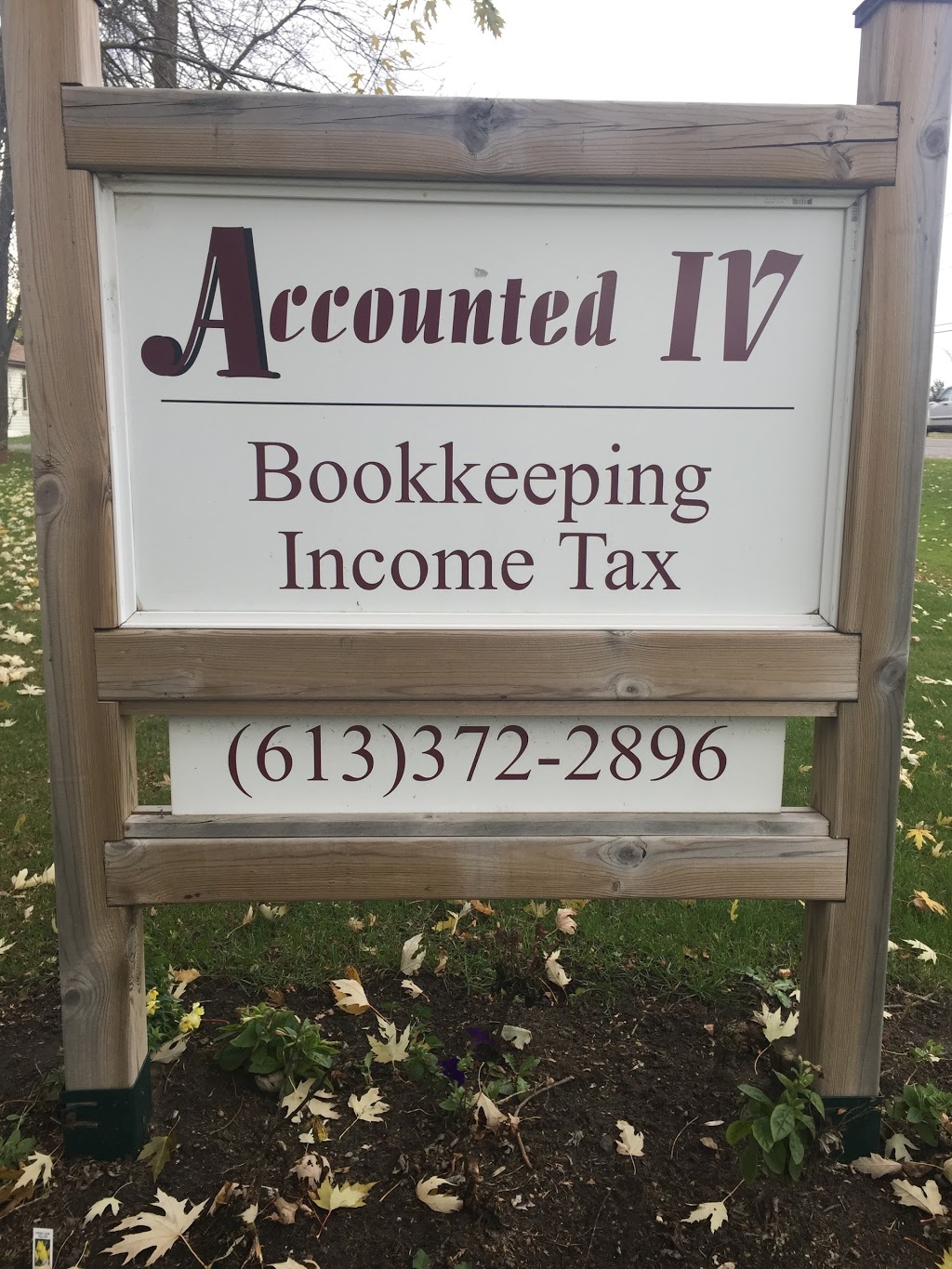 Accounted IV | 5747 Road 38, Hartington, ON K0H 1W0, Canada | Phone: (613) 372-2896