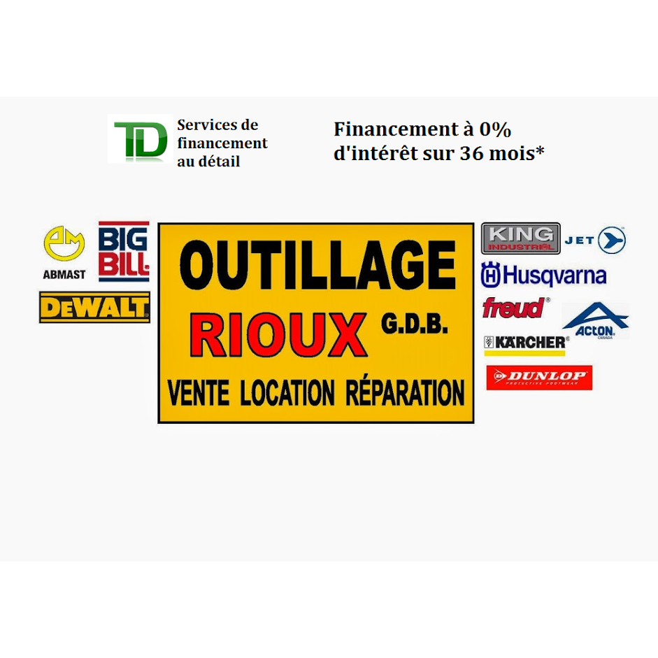 Outillage Rioux G.D.B. | 1291 235 Rte, Bedford, Quebec, QC J0J 1A0, Canada | Phone: (450) 248-3135