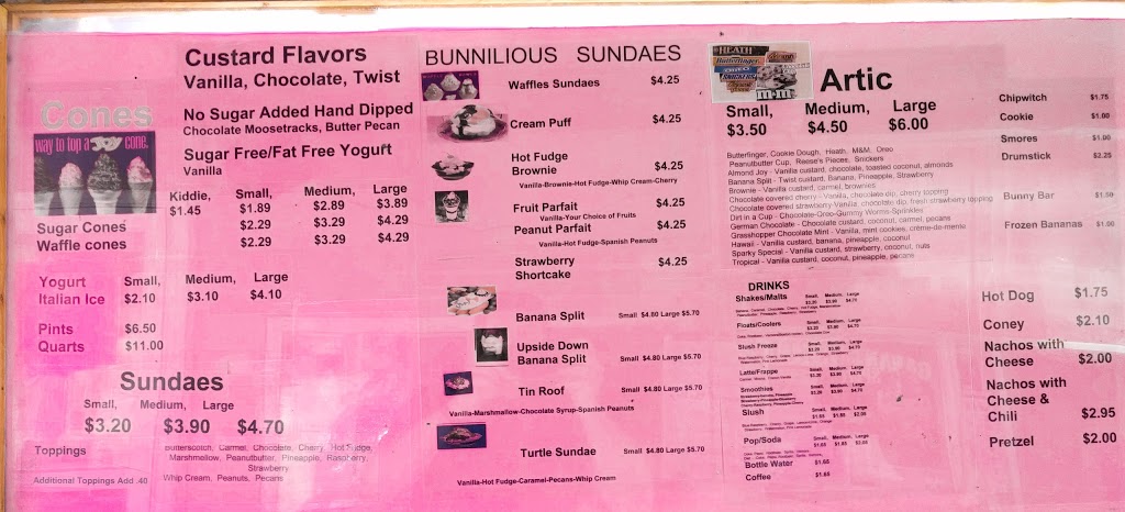 Bunnys Frozen Custard | 6457 Lakeshore Rd, Lexington, MI 48450, USA