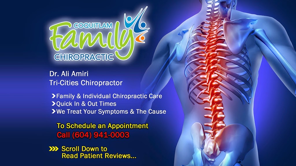 Coquitlam Family Chiropractic | 2885 Barnet Hwy #210, Coquitlam, BC V3B 1C1, Canada | Phone: (604) 941-0003