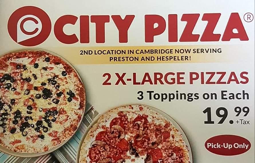 City Pizza | 39 King George Rd, Brantford, ON N3R 5K2, Canada | Phone: (519) 304-8787