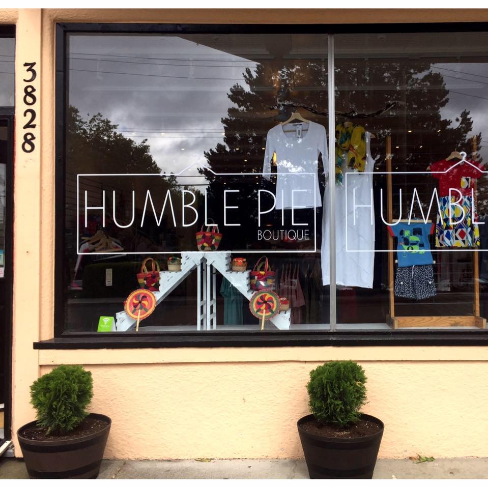 Humble Pie Boutique | 3828 Cadboro Bay Rd, Victoria, BC V8N 4G2, Canada | Phone: (250) 721-3520