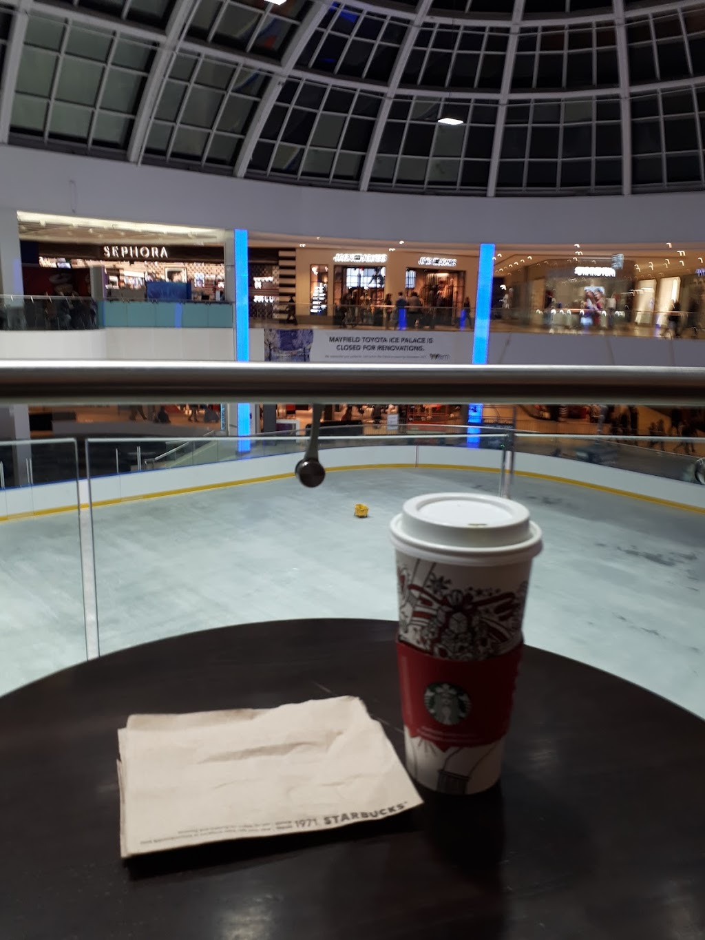 Starbucks | 8882 170th St NW K0121 West Edmonton Mall, Edmonton, AB T5T 4J2, Canada | Phone: (780) 486-6050