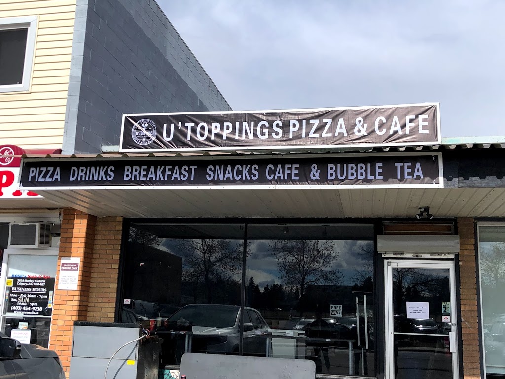 UToppings Pizza & Cafe | 2826 Morley Trail NW, Calgary, AB T2M 4G7, Canada