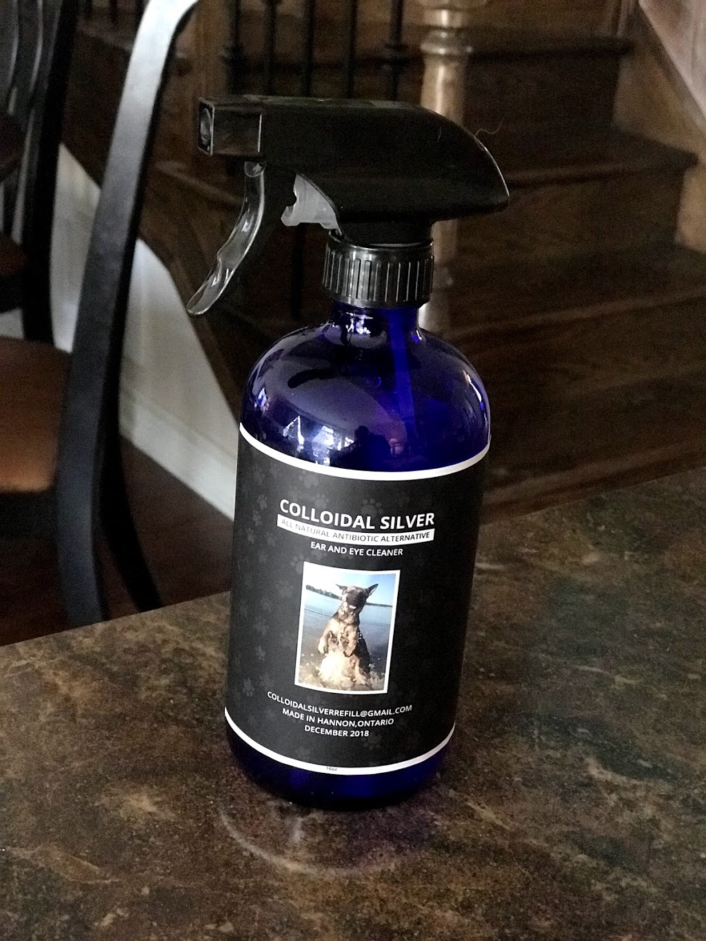 Colloidal Silver for pets - ear & eye cleaner | 73 Charleswood Cres, Hannon, ON L0R 1P0, Canada | Phone: (905) 928-3416