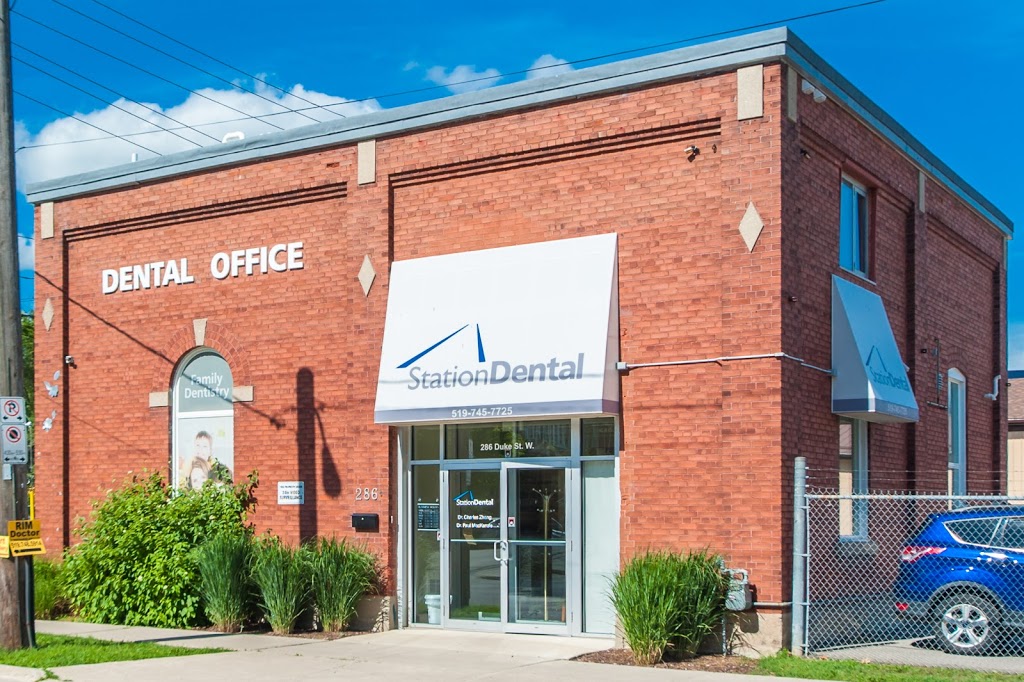 Station Dental Office | 286 Duke St W, Kitchener, ON N2H 3X8, Canada | Phone: (519) 745-7725