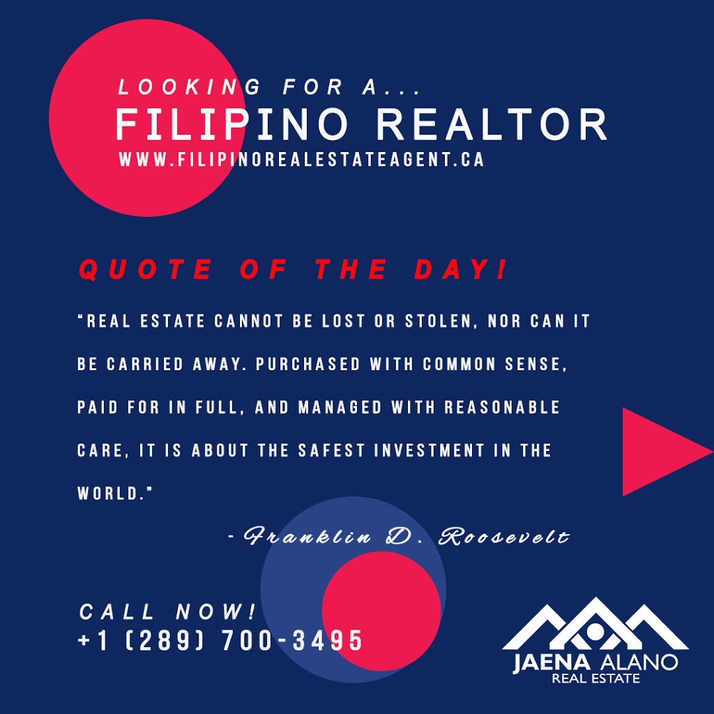 Filipino Real Estate Agent | 404 Queenston Rd, Hamilton, ON L8K 1J2, Canada | Phone: (289) 700-3495