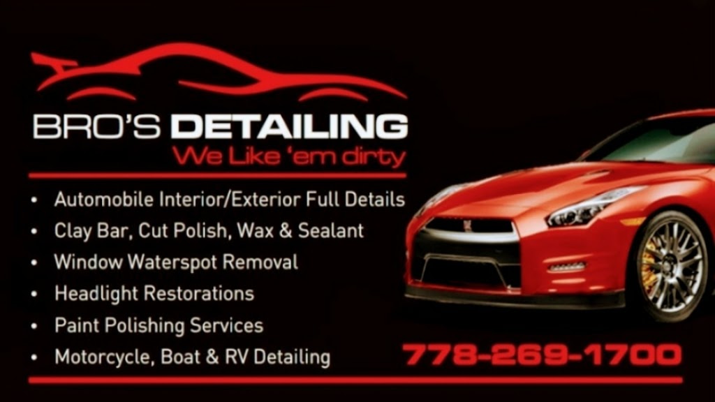 Bros Detailing Nanaimo (Mobile Automotive Detailing) | 3000 Andres Rd, Nanaimo, BC V9R 6X2, Canada | Phone: (778) 269-1700