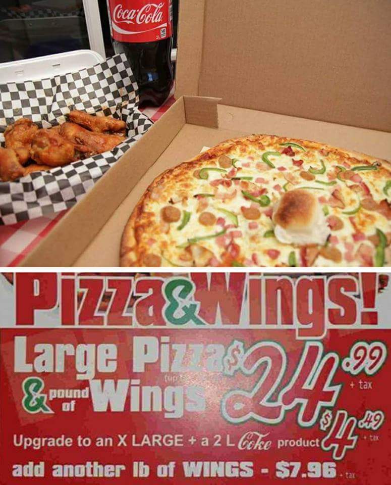 Ginos Pizza & Spaghetti Harrowsmith | 4937 Road 38, Harrowsmith, ON K0H 1V0, Canada | Phone: (613) 507-2929