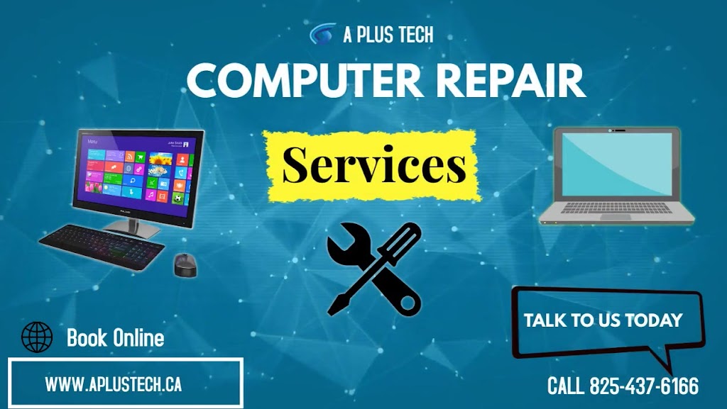 A Plus Tech | In-Home Computer Repair | 246 Stewart Green SW #2028, Calgary, AB T3H 3C8, Canada | Phone: (825) 437-6166