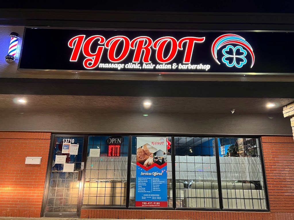 Igorot Massage Clinic,Hair Salon And Barbershop | 13710 Castle Downs Rd NW, Edmonton, AB T5X 4H7, Canada | Phone: (780) 457-9180