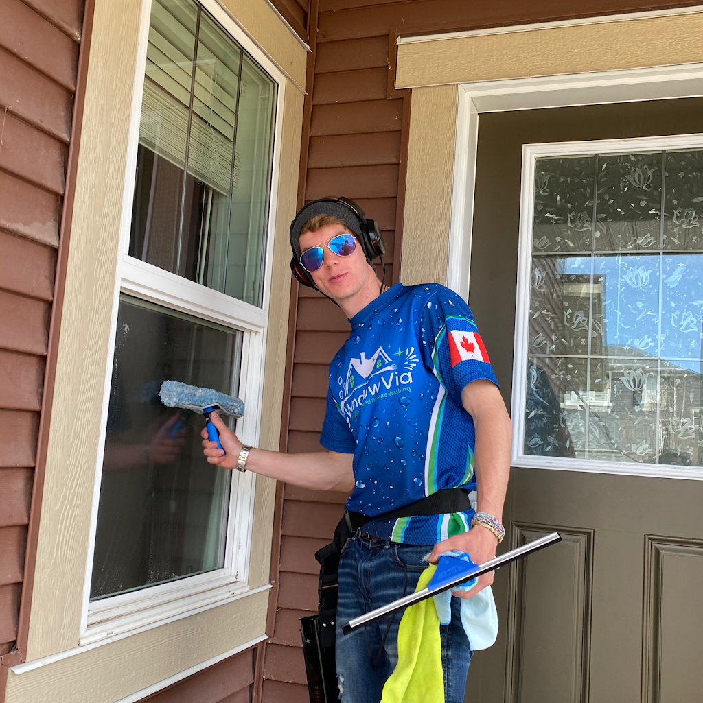 WindowVia Window Cleaning and Pressure Washing | 1239 Ranchview Rd NW, Calgary, AB T3G 2C2, Canada | Phone: (403) 991-4166