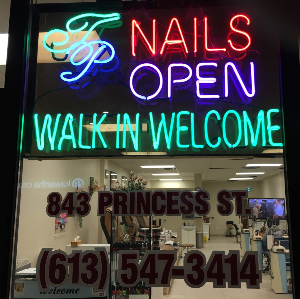 TP Princess Nails | 843 Princess St, Kingston, ON K7L 1G7, Canada | Phone: (613) 547-3414