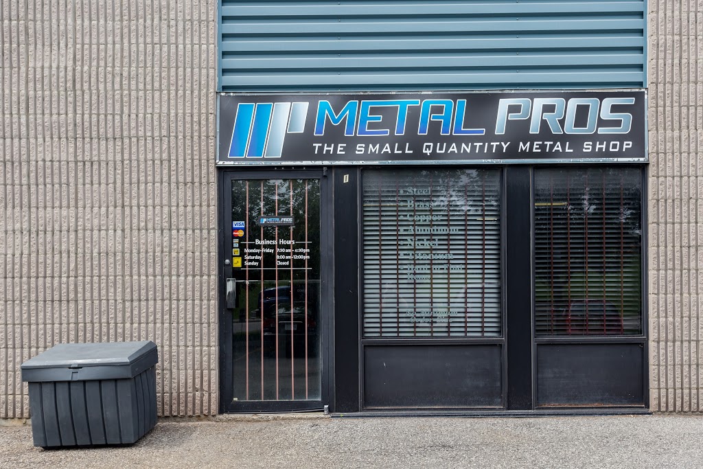 Metal Pros | 2900 Old Sheffield Rd #1, Ottawa, ON K1B 1A4, Canada | Phone: (613) 742-4440