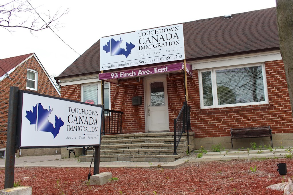 Touchdown Canada Immigration | 93 Finch Ave E, North York, ON M2N 4R4, Canada | Phone: (416) 450-1700