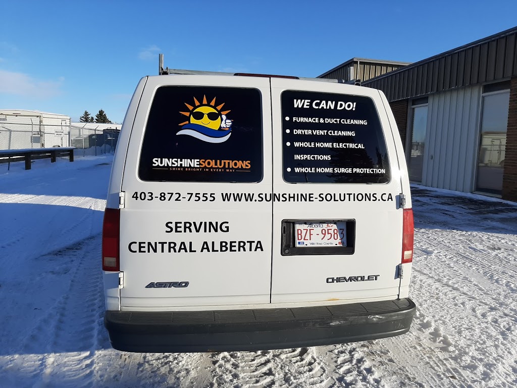 Sunshine Solutions - Furnace & Duct Cleaning | 82 Harvest Cl, Penhold, AB T0M 1R0, Canada | Phone: (403) 872-7555