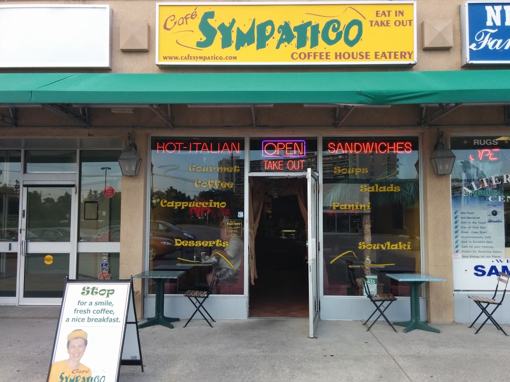 Cafe Sympatico | 666 Burnhamthorpe Rd, Etobicoke, ON M9C 2Z4, Canada | Phone: (416) 695-0222