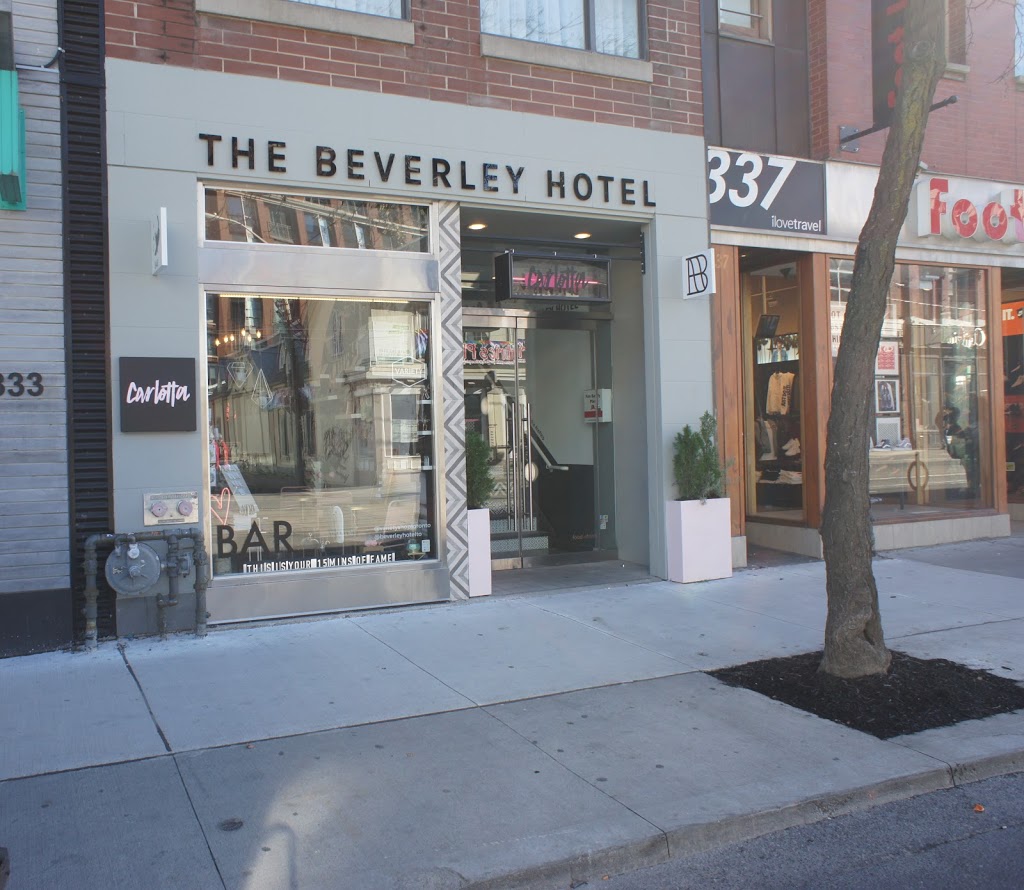 The Beverley Hotel | 335 Queen St W, Toronto, ON M5V 2A1, Canada | Phone: (416) 493-2786