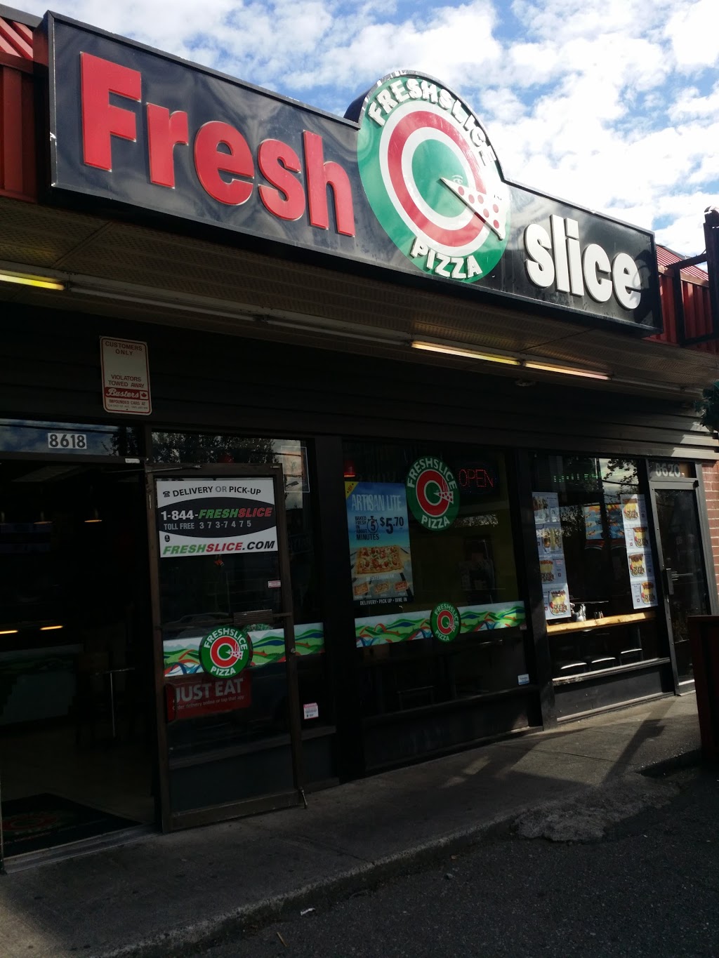 Freshslice Pizza | 8618 Granville St, Vancouver, BC V6P 5A1, Canada | Phone: (604) 569-3111