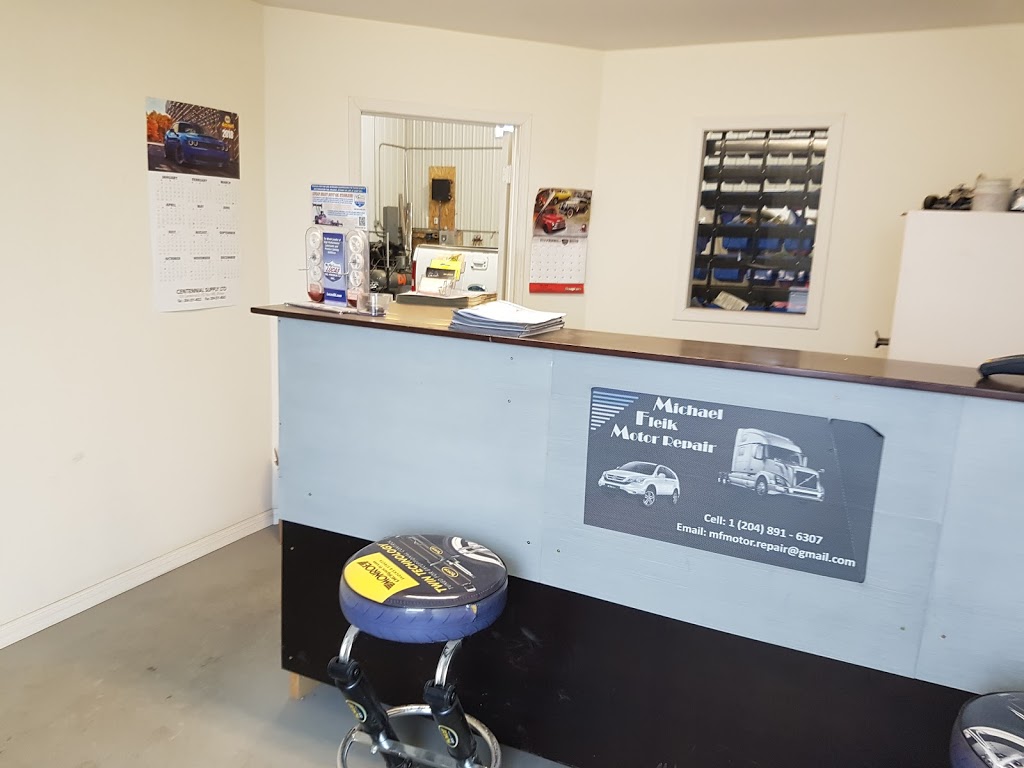 Michael Fleik Motor Repair | 495 Roblin Blvd E, Plum Coulee, MB R0G 1R0, Canada | Phone: (204) 891-6307