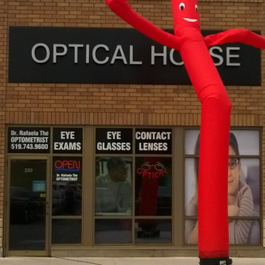 Optical House | 1201 Fischer-Hallman Rd #250, Kitchener, ON N2R 0H3, Canada | Phone: (519) 743-9600