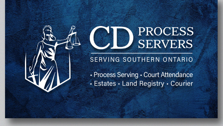 C.D. Process Servers | Candoserves@gmail.com, 96 Stewart Ave, Cambridge, ON N1R 2T9, Canada | Phone: (519) 622-4618