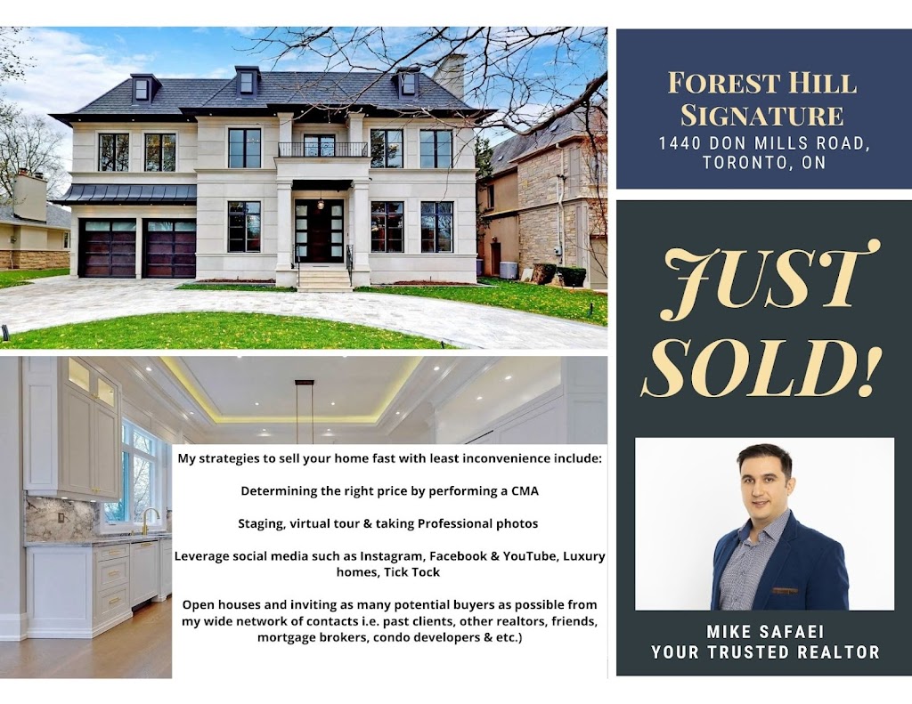 The Mike Safaei Real Estate Team | 1440 Don Mills Rd., North York, ON M3B 3M1, Canada | Phone: (416) 854-3748