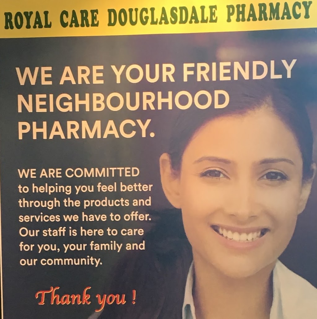 Royal care Douglasdale Pharmacy | 20 Douglas Woods Dr SE, Calgary, AB T2Z 1K4, Canada | Phone: (587) 349-3443