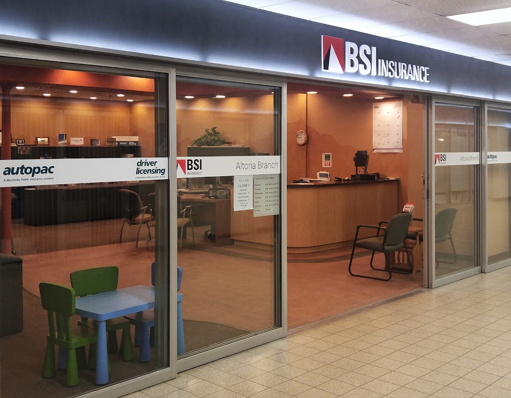 BSI Insurance - Altona | Box 100, 67 2 St NE, Altona, MB R0G 0B0, Canada | Phone: (204) 324-8666