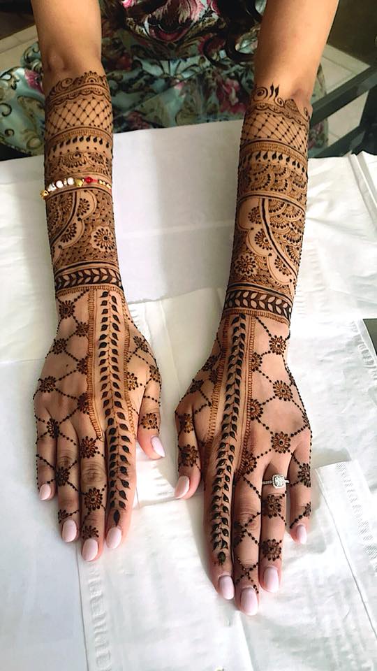 Henna By Nusrat | 34 Springwood Heights Crescent, Brampton, ON L6P 2C3, Canada | Phone: (647) 997-6786