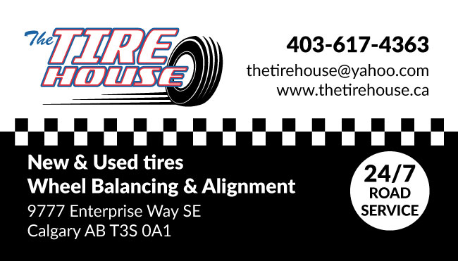 The Tire House | 9777 Enterprise Way SE, Calgary, AB T3S 0A1, Canada | Phone: (403) 617-4363