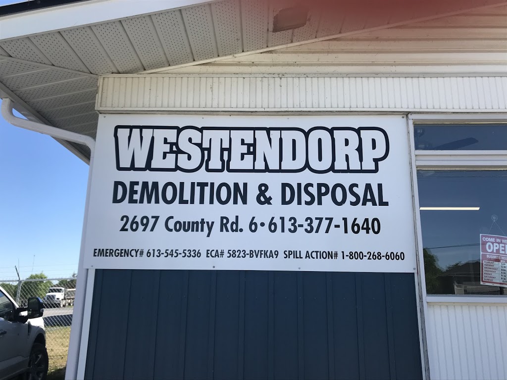 Westendorp Demolition & Disposal | 2697 County Rd 6, Yarker, ON K0K 3N0, Canada | Phone: (613) 377-1640