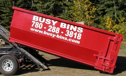 Busy Bins | 52 Heatherglen Close, Spruce Grove, AB T7X 4A3, Canada | Phone: (780) 288-3818