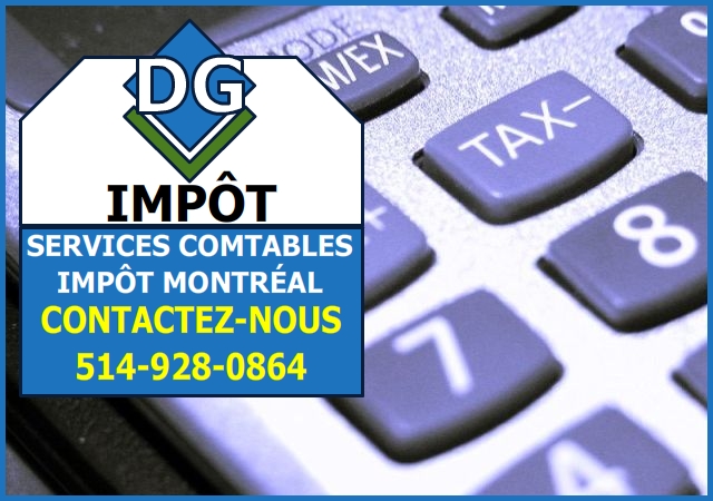 IMPÔT MONTRÉAL - DG | 4650 Rue Jean-Talon E #1012, Saint-Léonard, QC H1S 0A6, Canada | Phone: (514) 928-0864