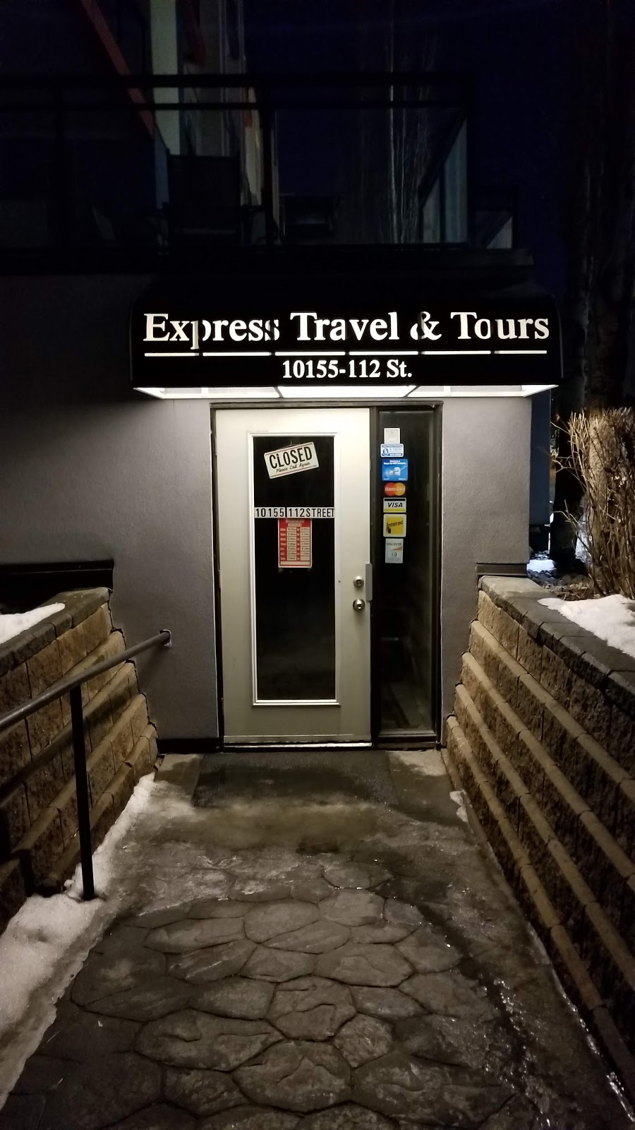 Express Travel & Tours Ltd | 10155 112 St NW, Edmonton, AB T5K 2V2, Canada | Phone: (877) 427-6688