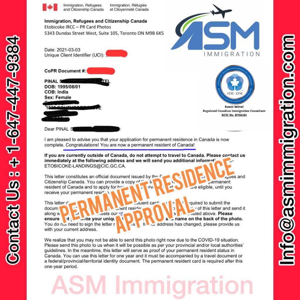 ASM Immigration Services | 318 Painted Post Dr A, Scarborough, ON M1G 2M3, Canada | Phone: (647) 447-9384