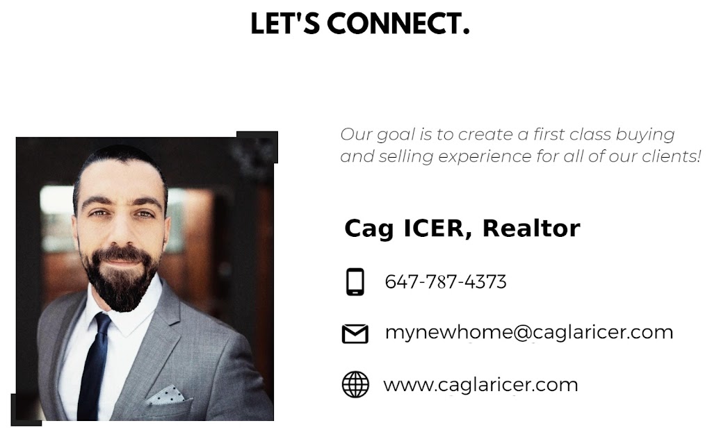 Cag Icer l Toronto Real Estate | 5200 Yonge St #200, North York, ON M2N 5P6, Canada | Phone: (647) 787-4373