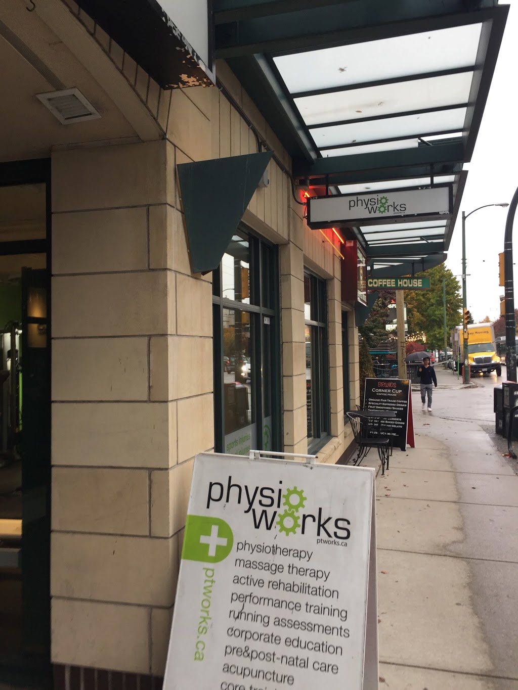 PhysioWorks West 4th | 3303 W 4th Ave, Vancouver, BC V6R 1N6, Canada | Phone: (604) 366-8125