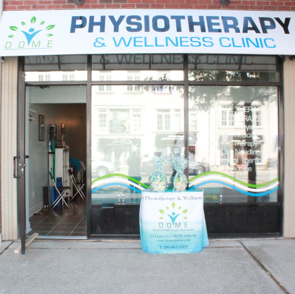 Dome Physiotherapy & Wellness Clinic | 124 Lakeshore Rd W, Oakville, ON L6K 1E3, Canada | Phone: (289) 863-1009