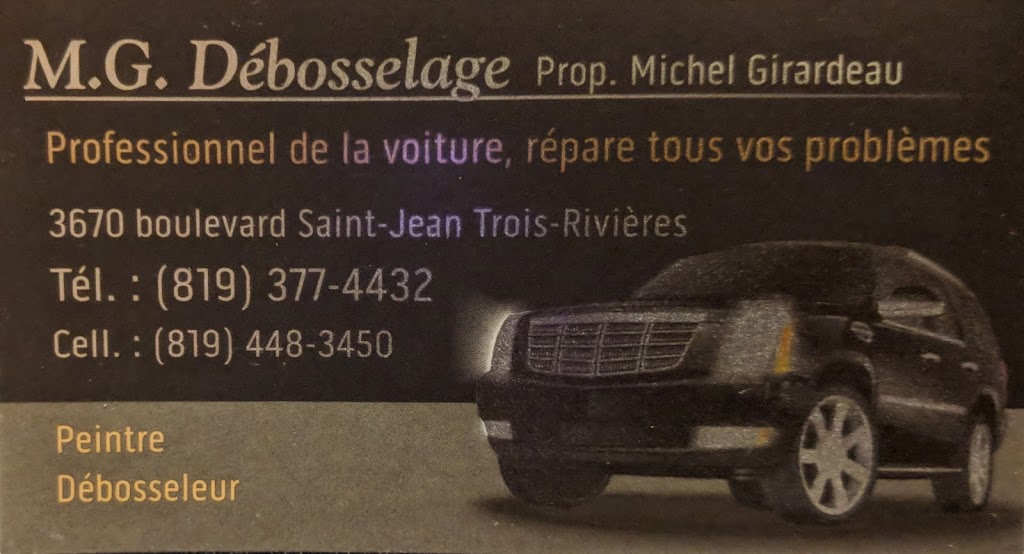 Centre De Debosselage-Peinture | 3670 Boulevard Saint-Jean, Trois-Rivières, QC G9B 2M2, Canada | Phone: (819) 377-4432