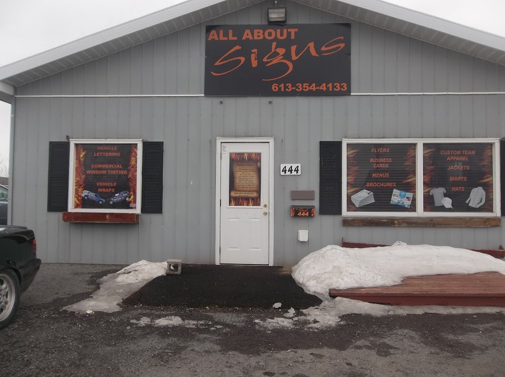 All About signs | 444 Milligan Ln, Napanee, ON K7R 3Z3, Canada | Phone: (613) 354-4133