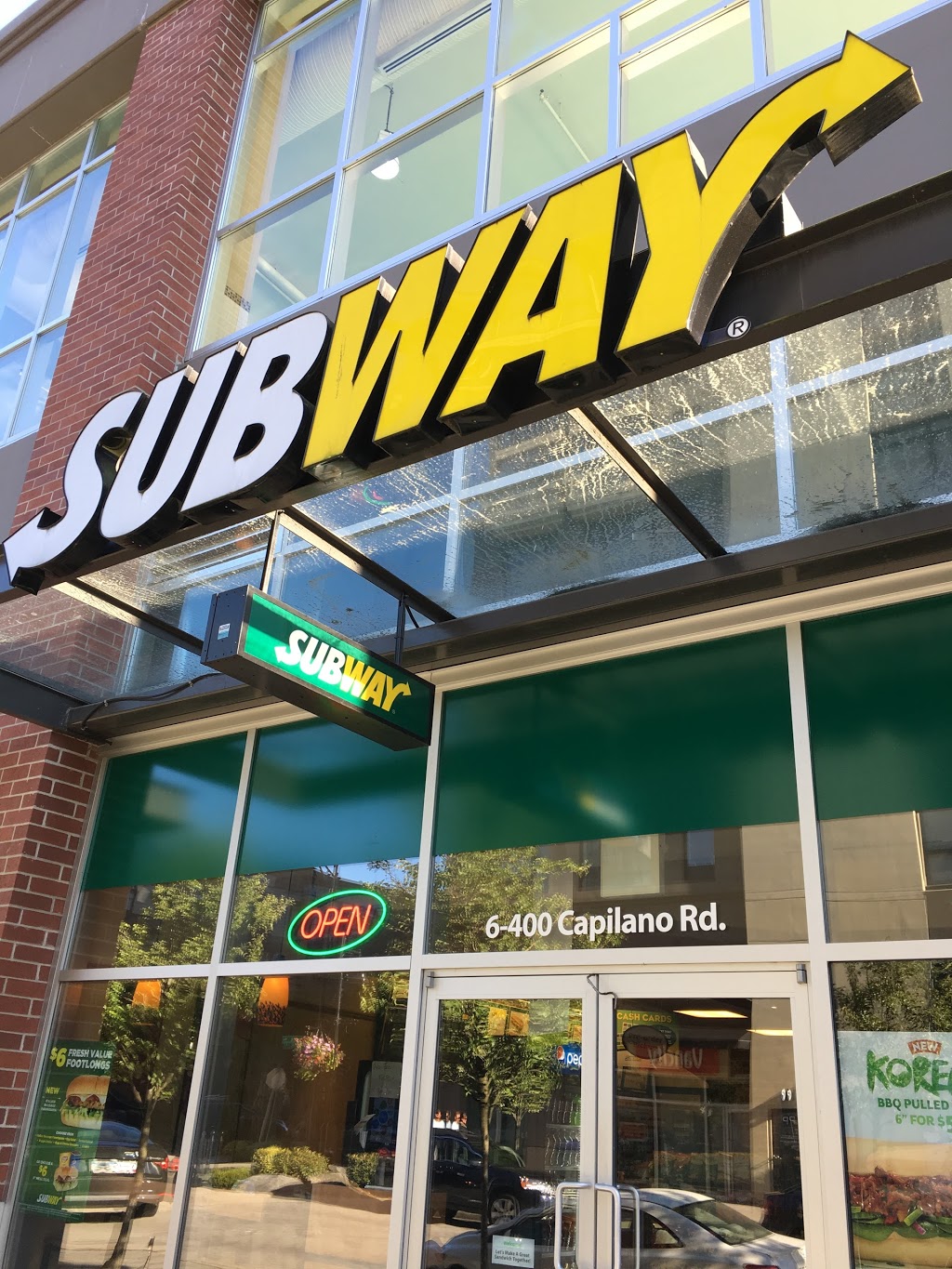 Subway | Suter Brook Village, 400 Capilano Rd Unit 6, Port Moody, BC V3H 0E1, Canada | Phone: (604) 461-8069