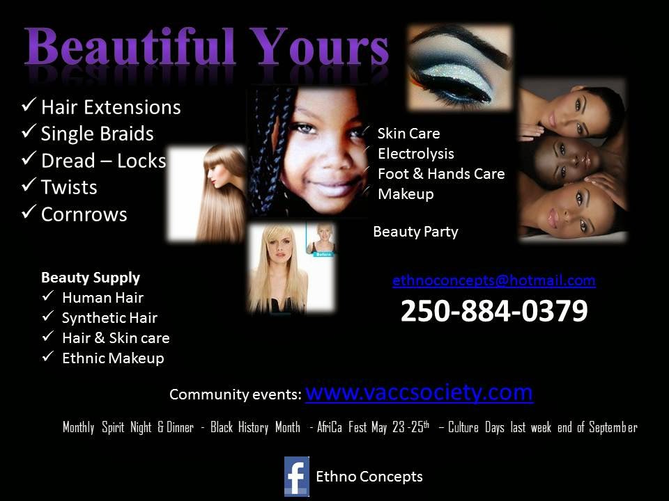 Hair Extensions & Ethnic Beauty | 2800 Wyndeatt Ave, Victoria, BC V8T 4C8, Canada | Phone: (250) 884-0379