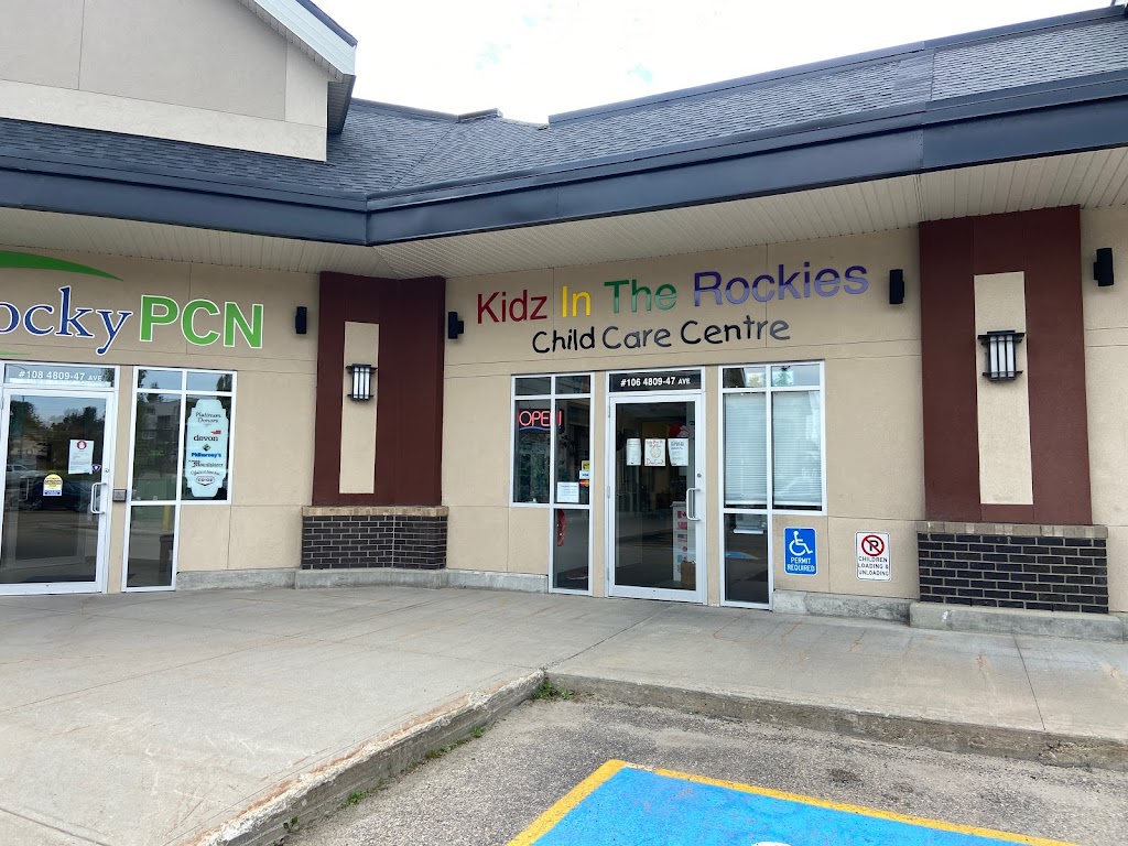 Kidz in the Rockies | 4809 47 Ave #106, Rocky Mountain House, AB T4T 1C8, Canada | Phone: (403) 844-0744