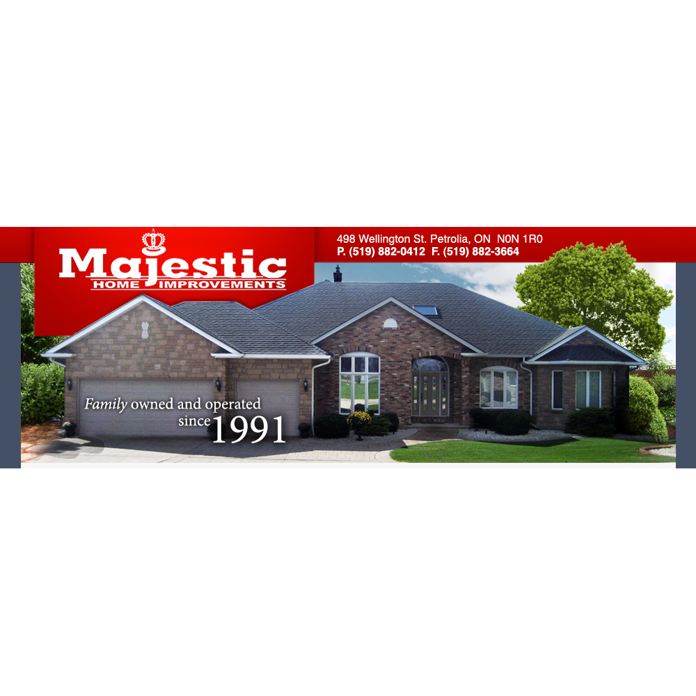 Majestic Home Improvements | 498 Wellington St, Petrolia, ON N0N 1R0, Canada | Phone: (519) 882-0412