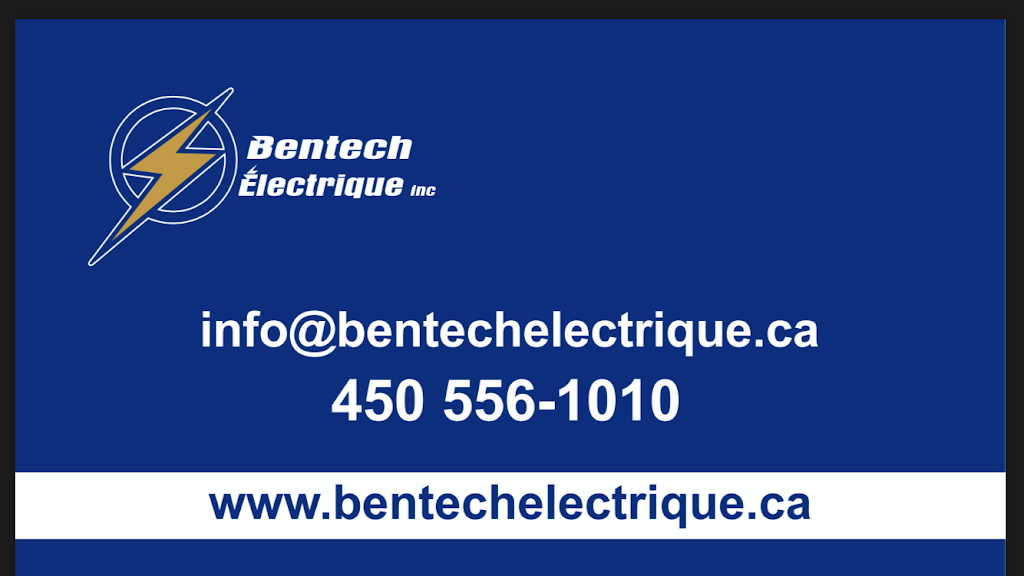 Bentech Électrique Inc | 8806 Rte Marie-Victorin, Contrecoeur, QC J0L 1C0, Canada | Phone: (450) 556-1010